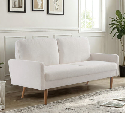 Sofa, European Style With Sleek Design, Modern &amp; Vintage Flair, Upholstered 3 Seater Couch