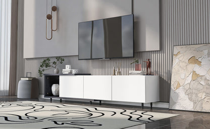 Modern Stylish Extendabletv Stand TV Cabinet For 80&quot; TV