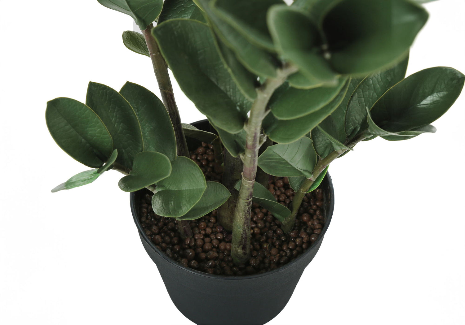 29&quot; Tall, Artificial Plant, Zz Tree, Indoor, Faux, Fake, Floor, Greenery, Potted, Real Touch, Decorative - Green / Black