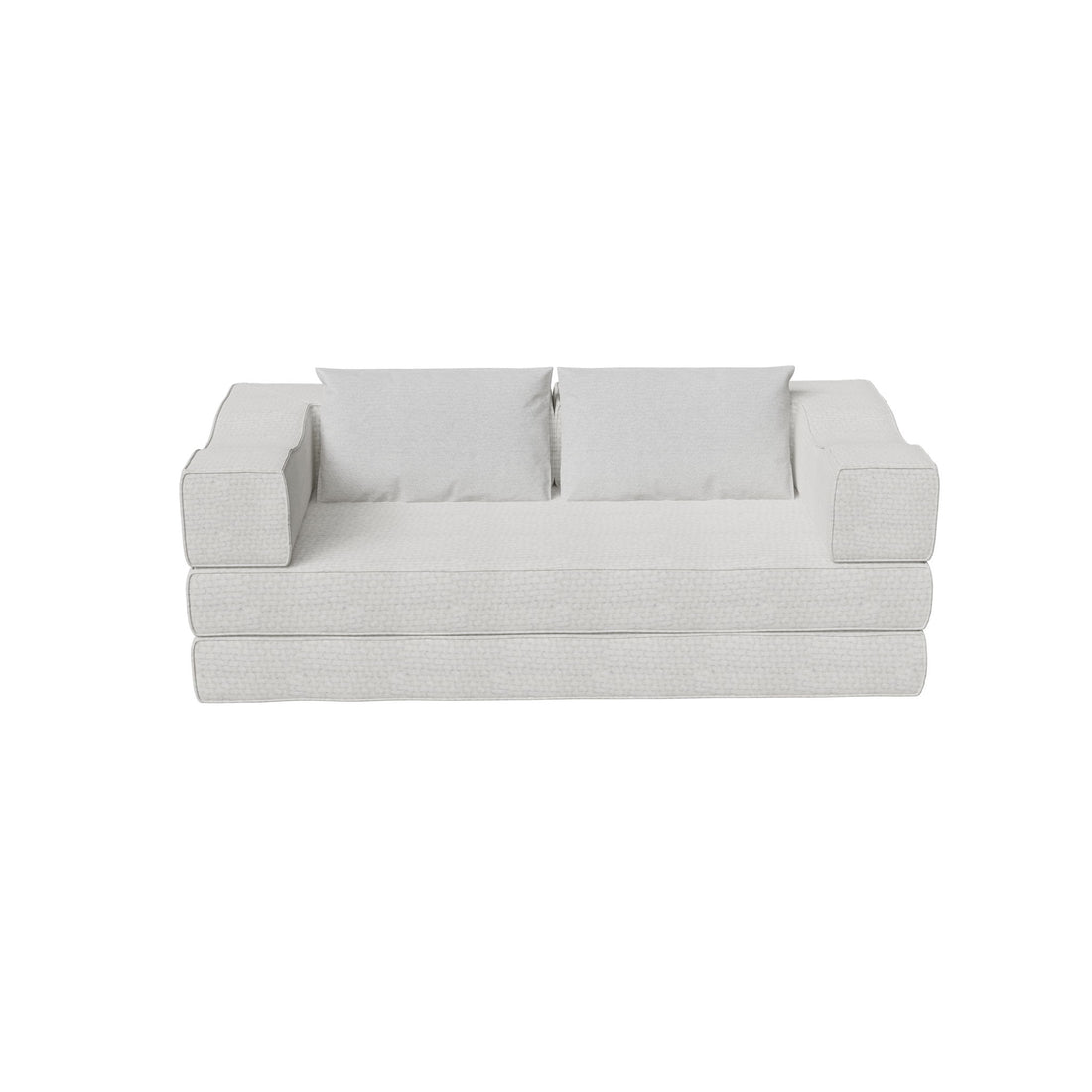 3 Seat Folding Floor Couch &amp; King Size Bed Mattress