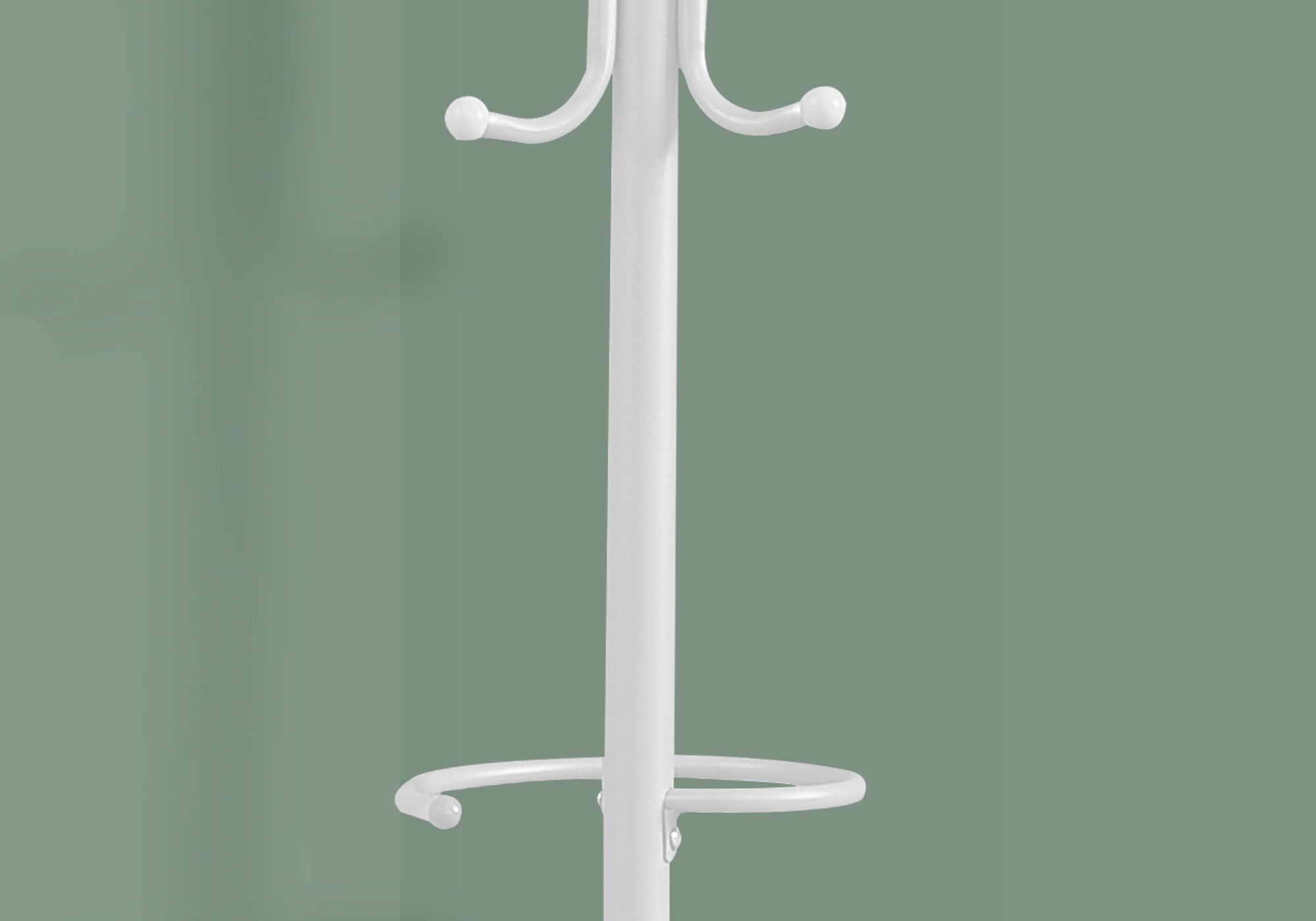 Coat Rack, Hall Tree, Free Standing, Hanging Bar, 6 Hooks, Entryway, Contemporary &amp; Modern