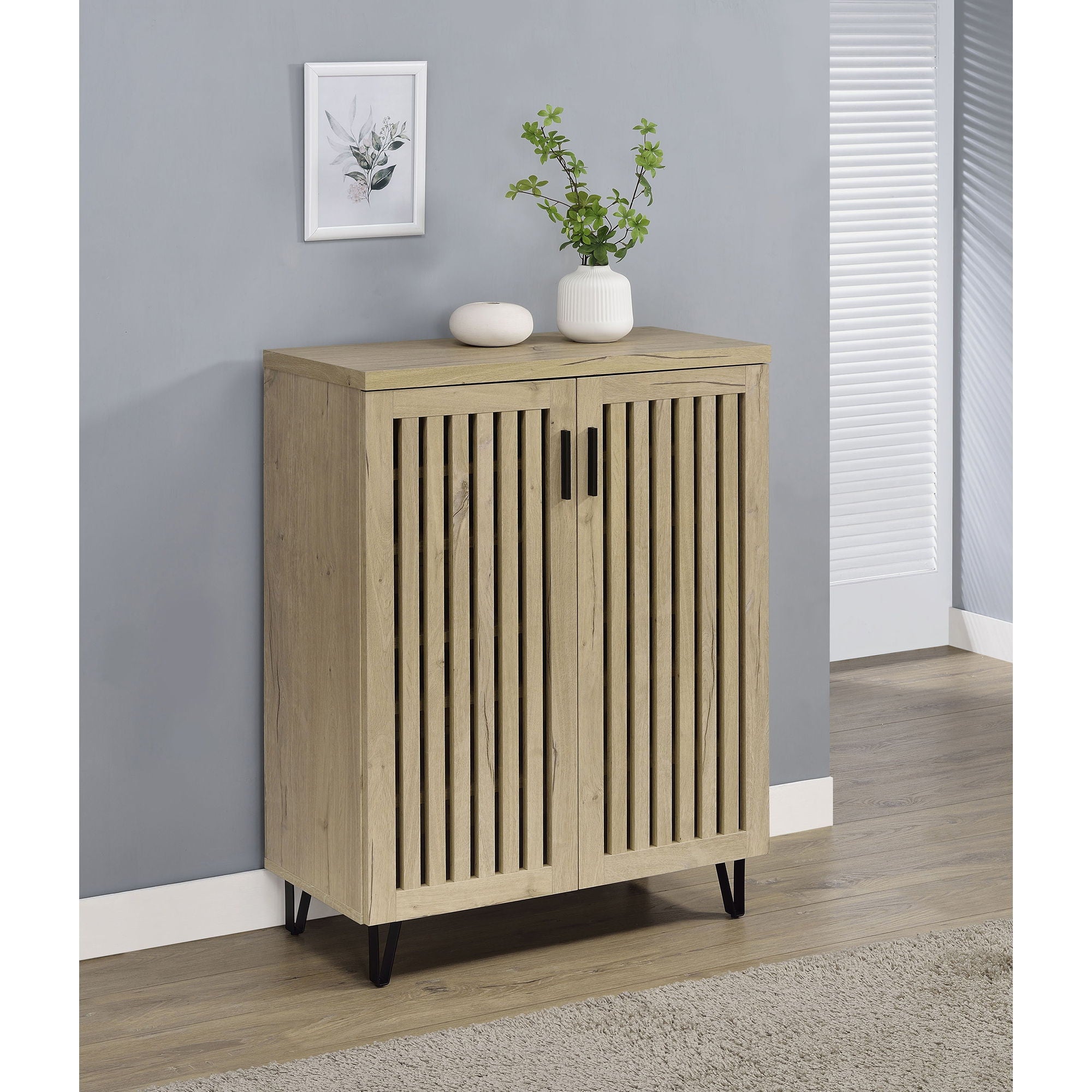 Clackamas - 2 Door Storage Cabinet With Adjustable Shelves
