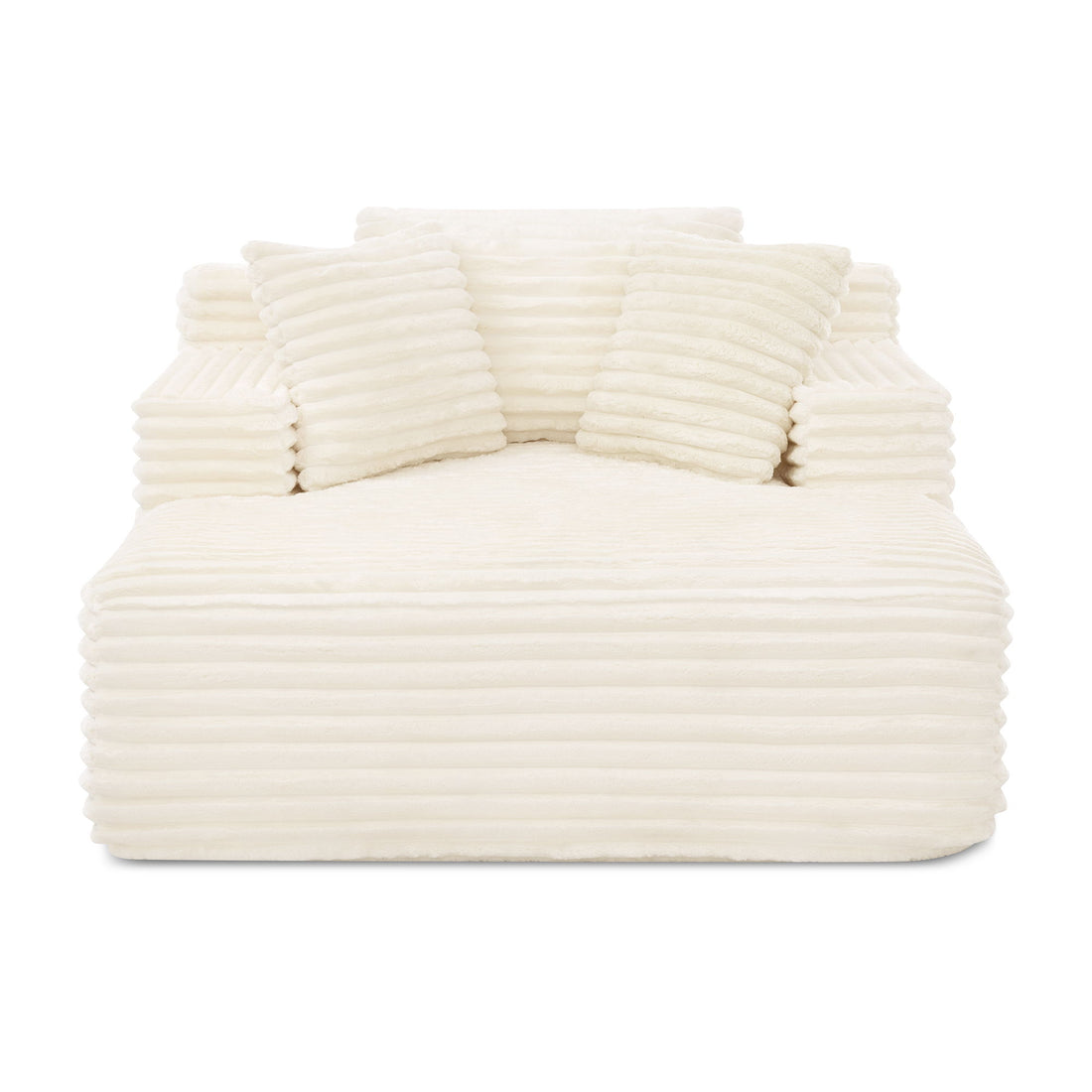 Chaise Lounge Sofa Bed With Deep Seat For Living Room