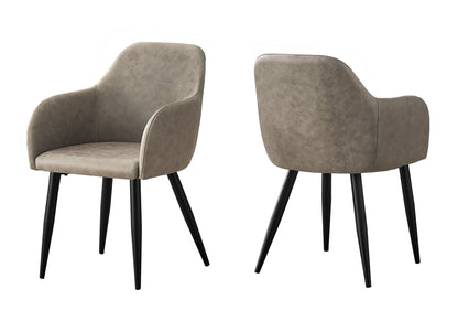 Dining Chair Side, Upholstered For Dining Room, Contemporary &amp; Modern (Set of 2)