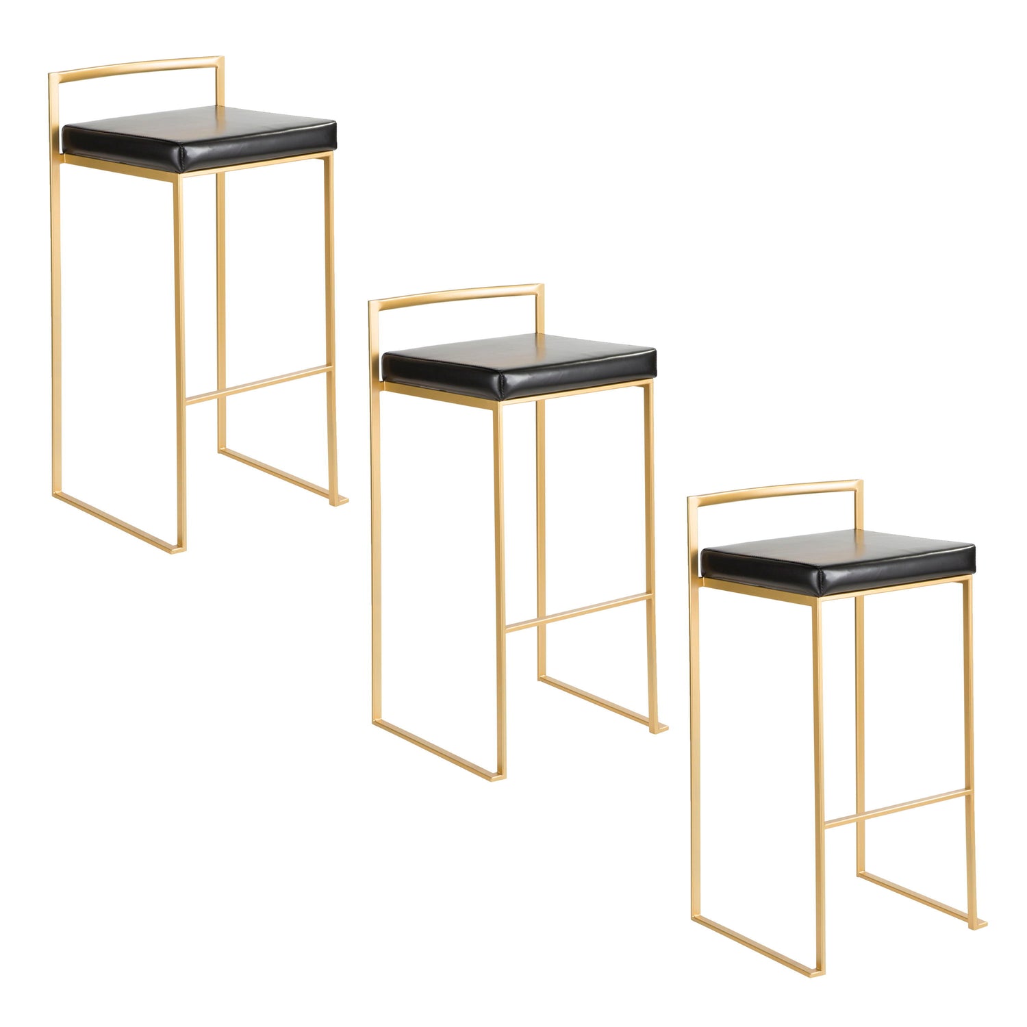 Fuji - Contemporary / Glam &amp; Quality Construction Barstool