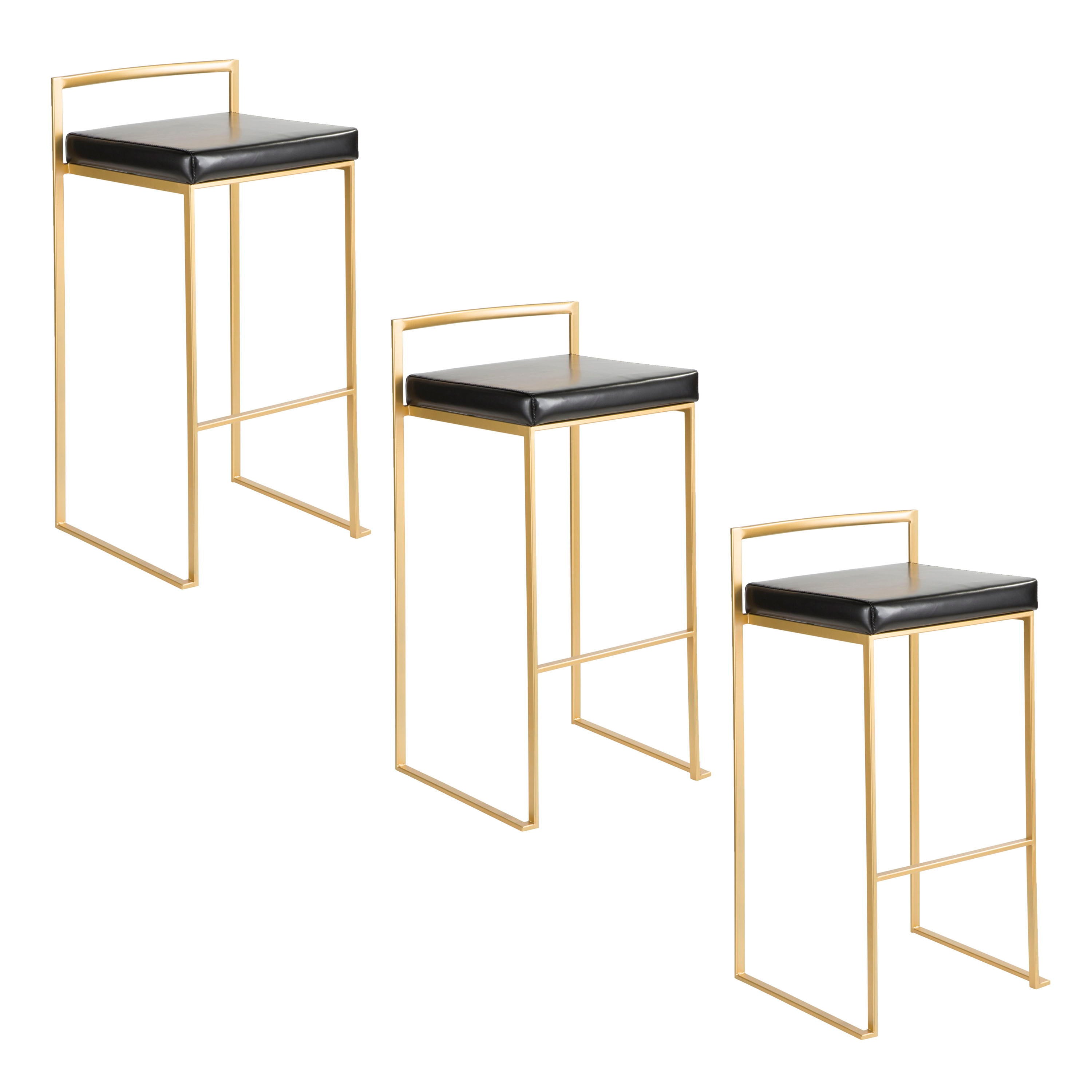 Fuji - Contemporary / Glam &amp; Quality Construction Barstool
