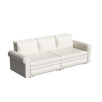 Chesterfield Sofa &amp; Pull Out Bed