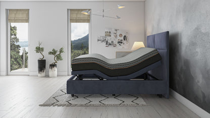 Copper Lux Hybrid - 12&quot; Mattress With Copper Infused Contouring Memory Comfort Layer And Supportive Coil System