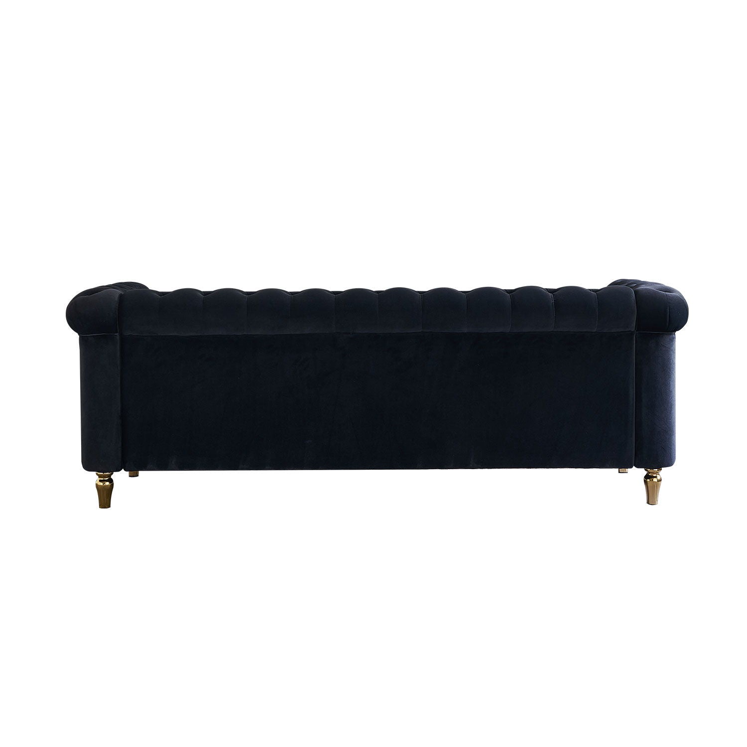 Chesterfield - Velvet Sofa 84.65&quot; For Living Room