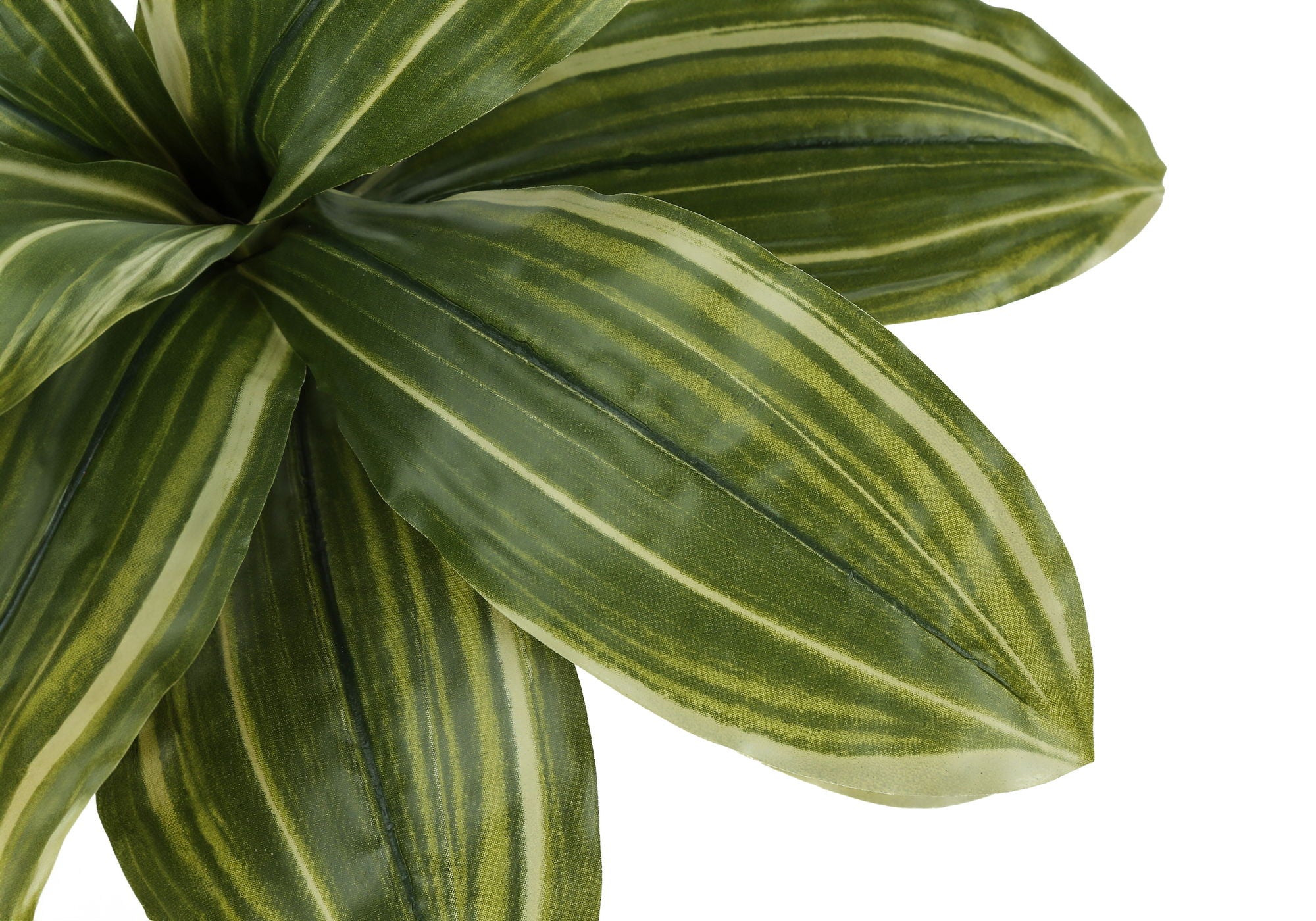 17&quot; Tall, Artificial Plant, Dracaena, Indoor, Faux, Fake, Table, Greenery, Potted, Real Touch, Decorative - Green / Black