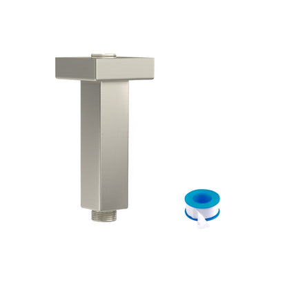 Ceiling Mounted Shower Arm With Flange Stainless Steel