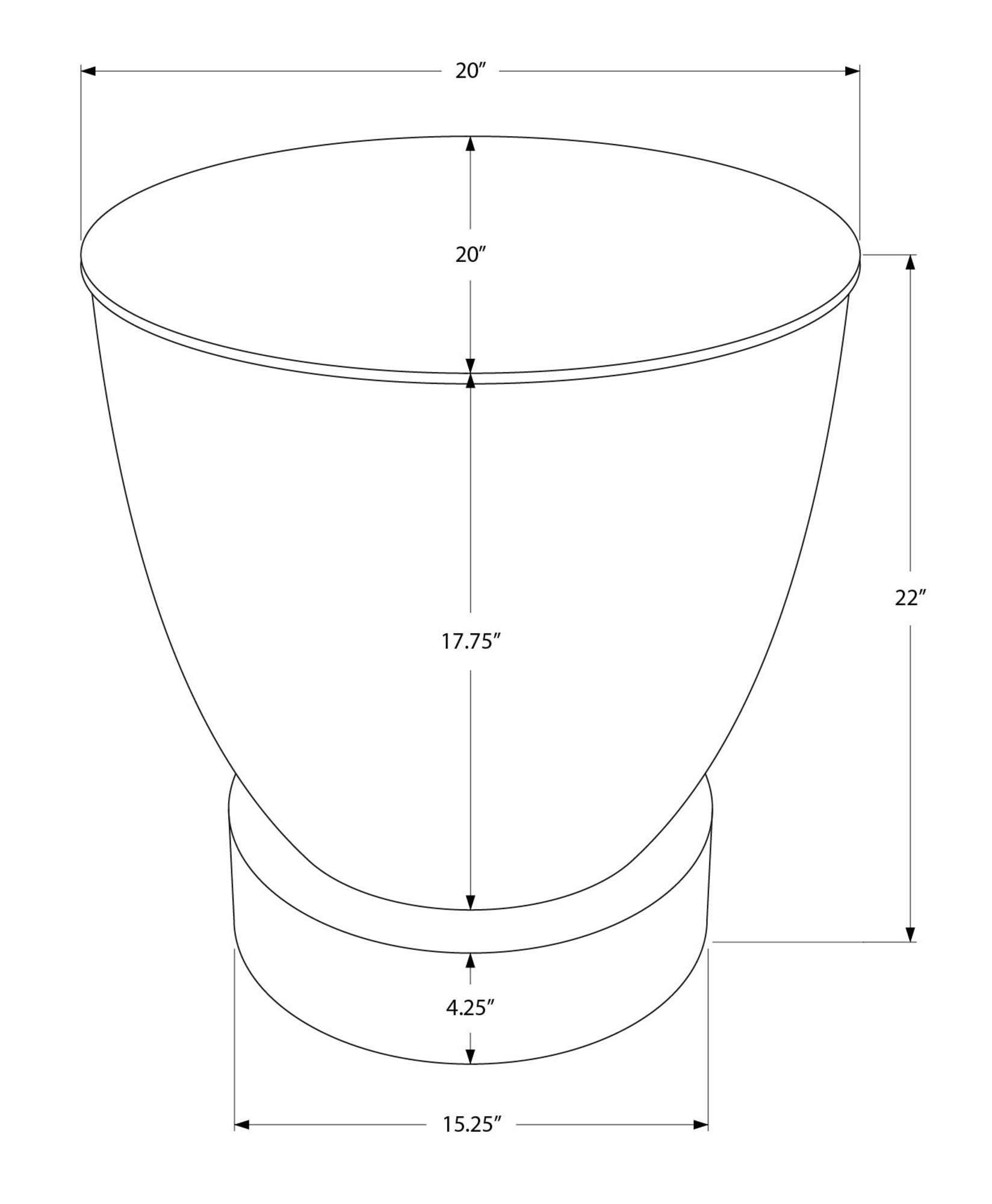Drum Accent Side Table, Contemporary &amp; Modern Design
