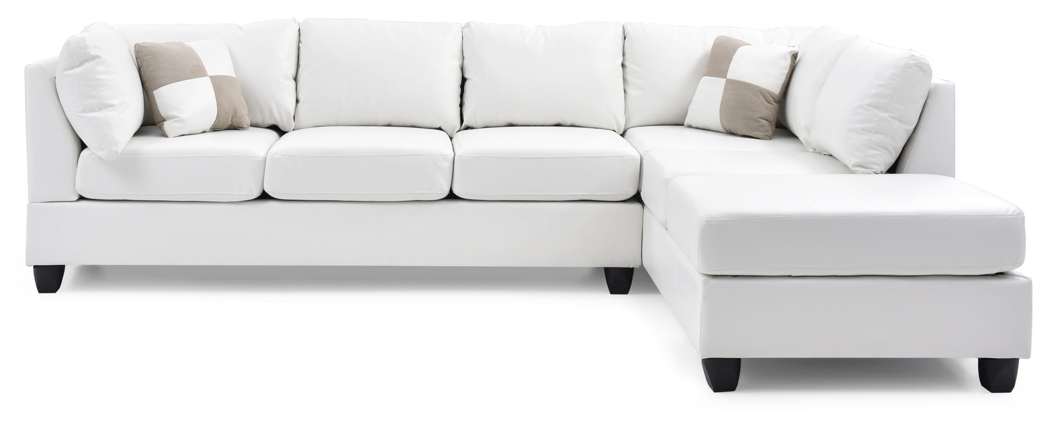 Malone - Sectional - White