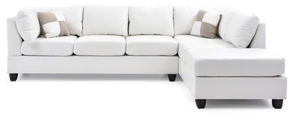 Malone - Sectional - White