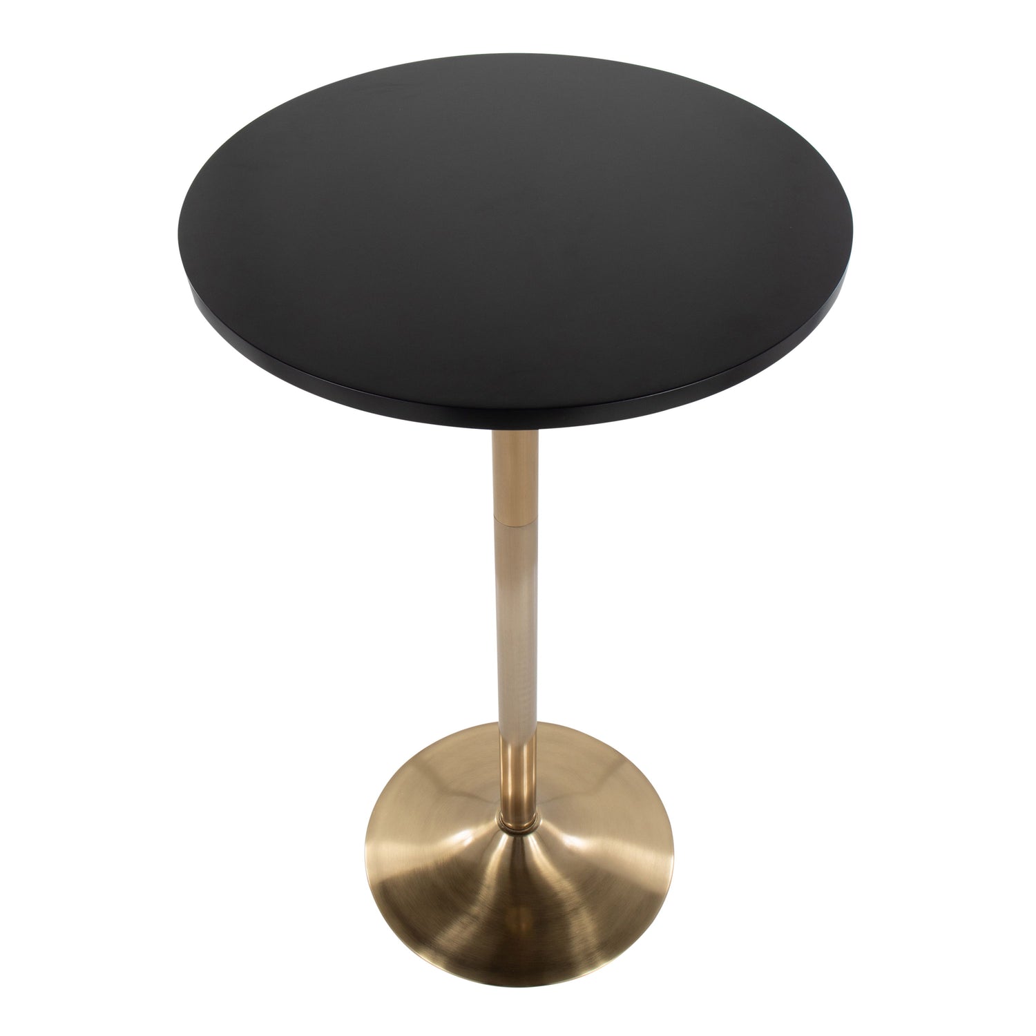 Pebble - Contemporary &amp; Glam Adjustable Dining / Bar Table