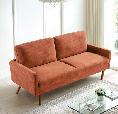 Sofa, European Style With Sleek Design, Modern &amp; Vintage Flair, Upholstered 3 Seater Couch