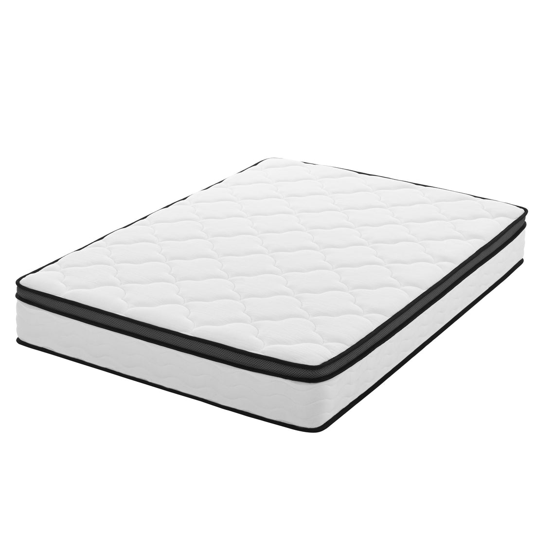 12&quot; Hybrid Mattress With Pocket Coils And Memory Foam, Medium Firm