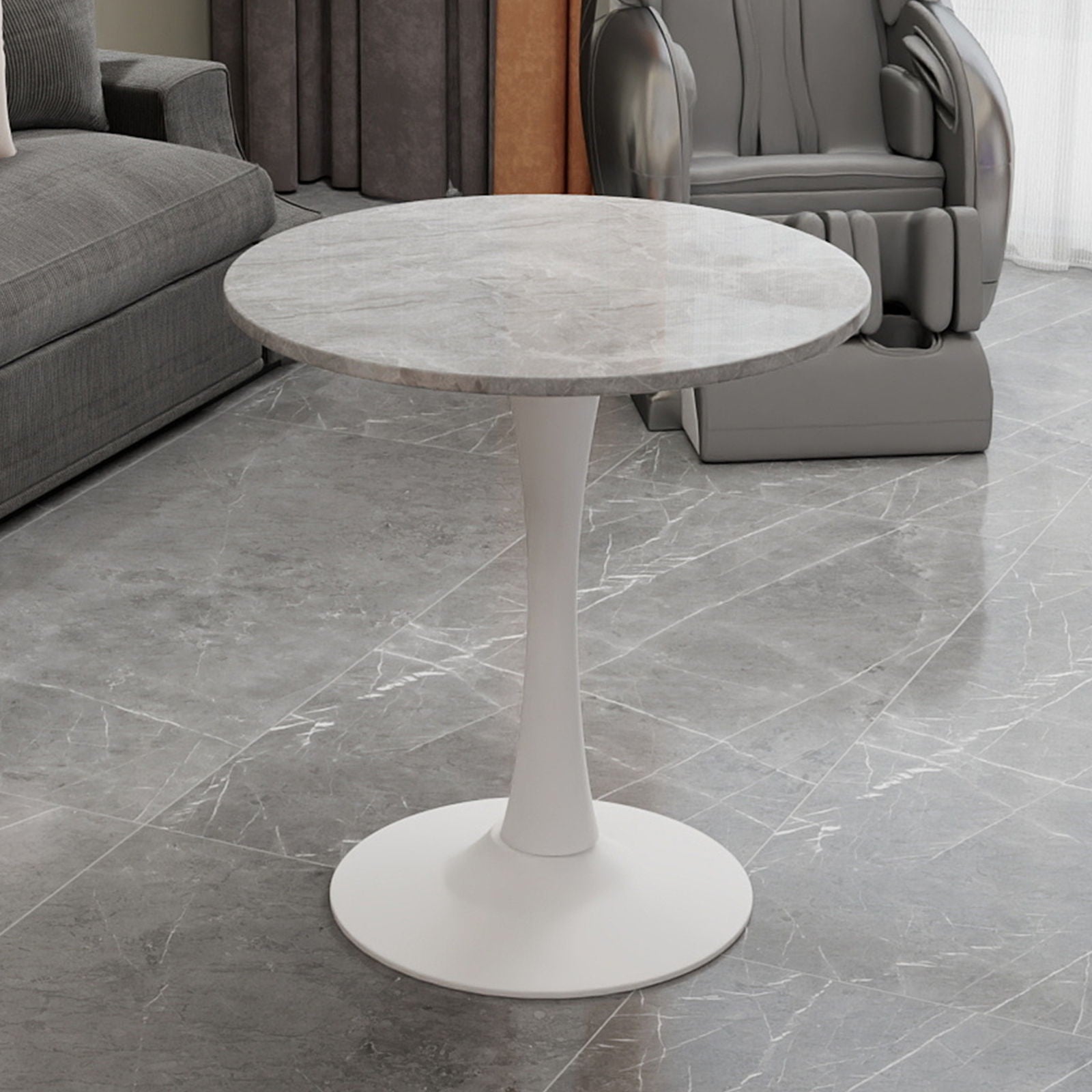 Coffee Table &amp; Round Top