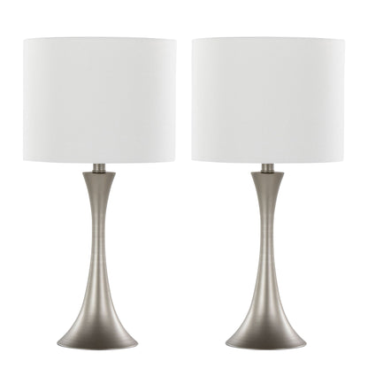 Lenuxe - Contemporary &amp; Modern Design Table Lamp (Set of 2)