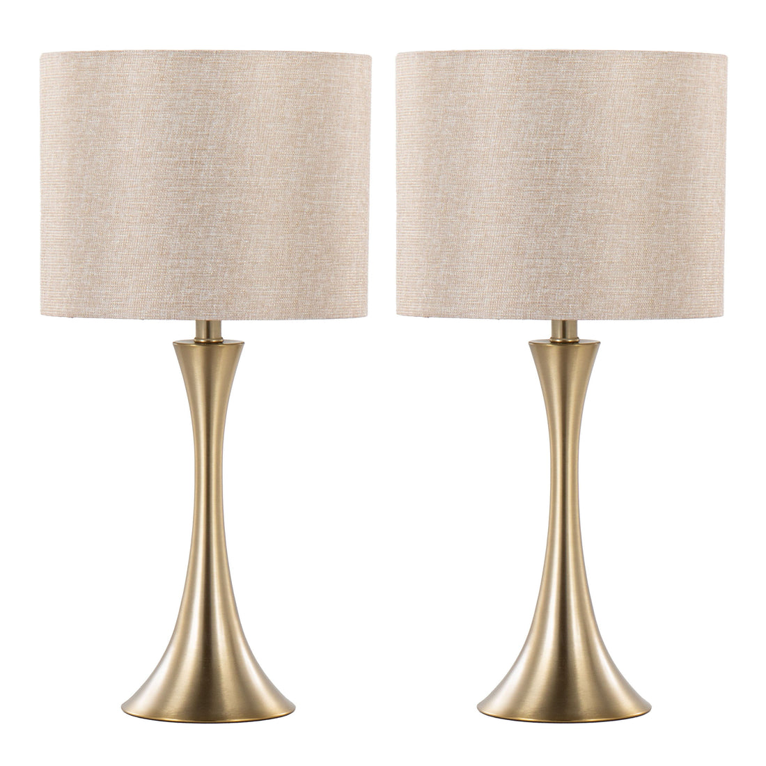 Lenuxe - Contemporary &amp; Modern Design Table Lamp (Set of 2)