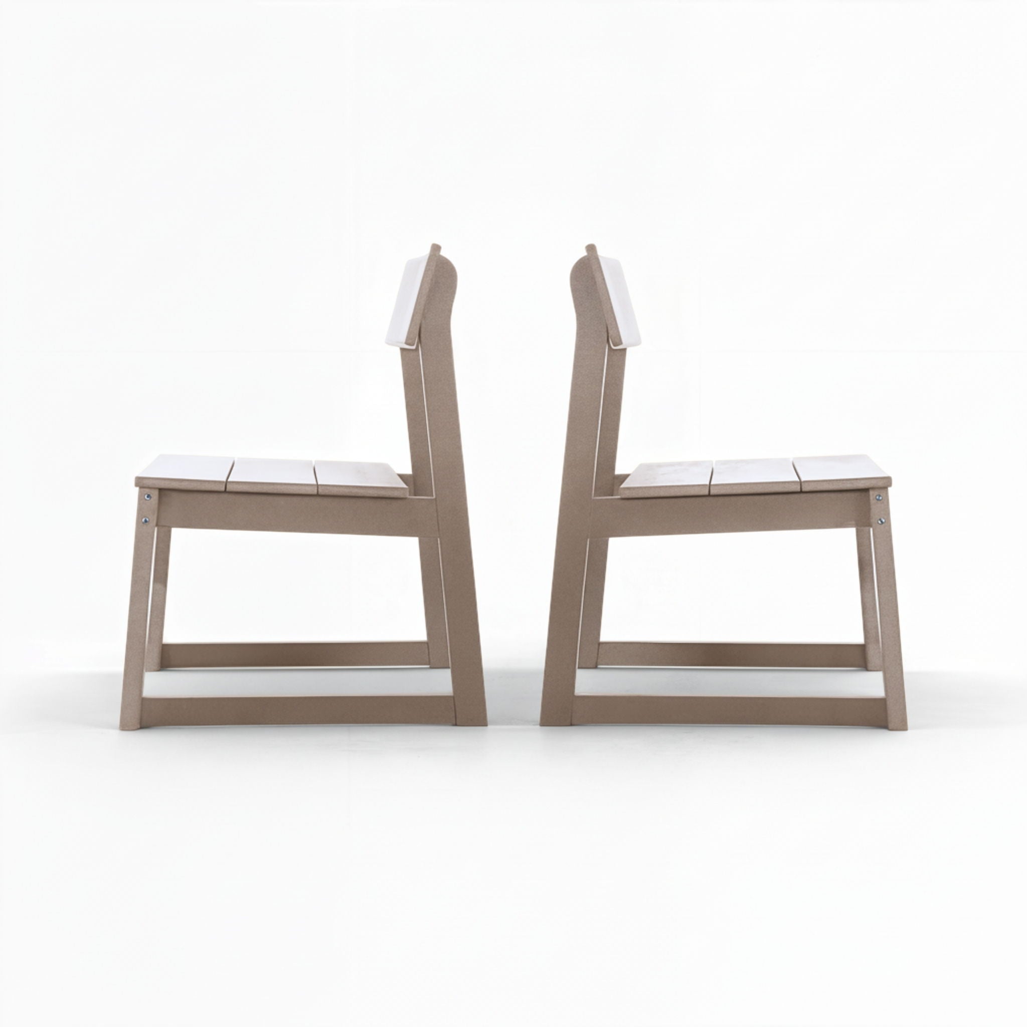 All Weather Patio Dining Chairs (Set of 2)