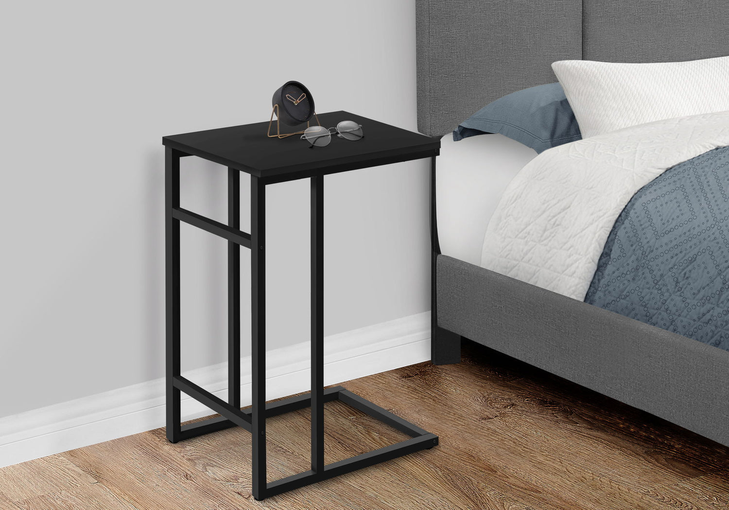 Accent Table, C - Shaped, Contemporary &amp; Modern, Versatile Use