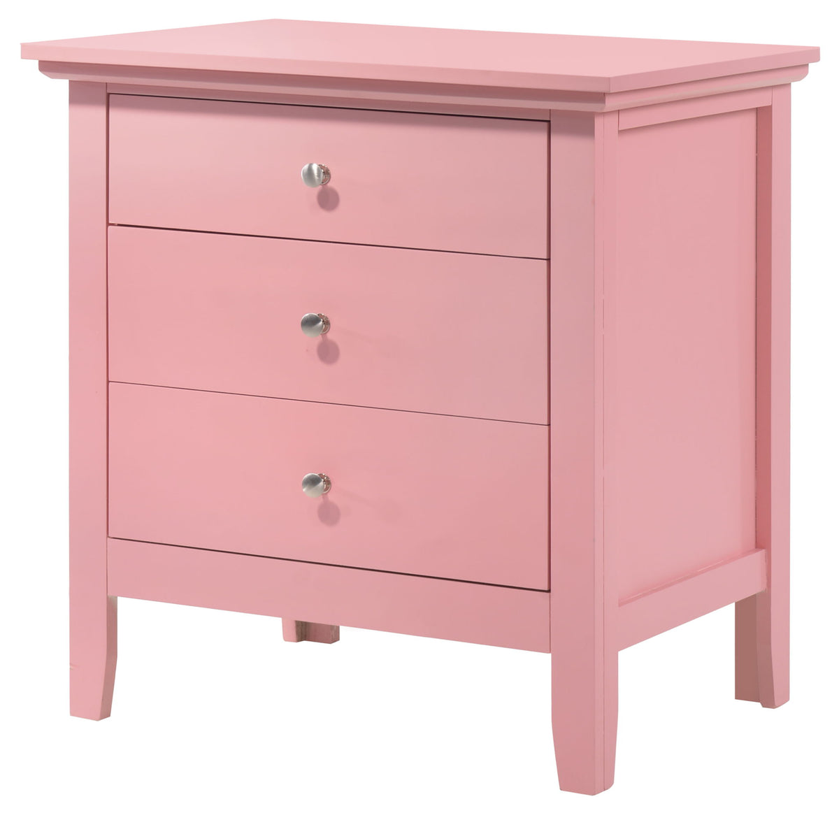 3 Drawer Nightstand &amp; Dove Tailed Drawers