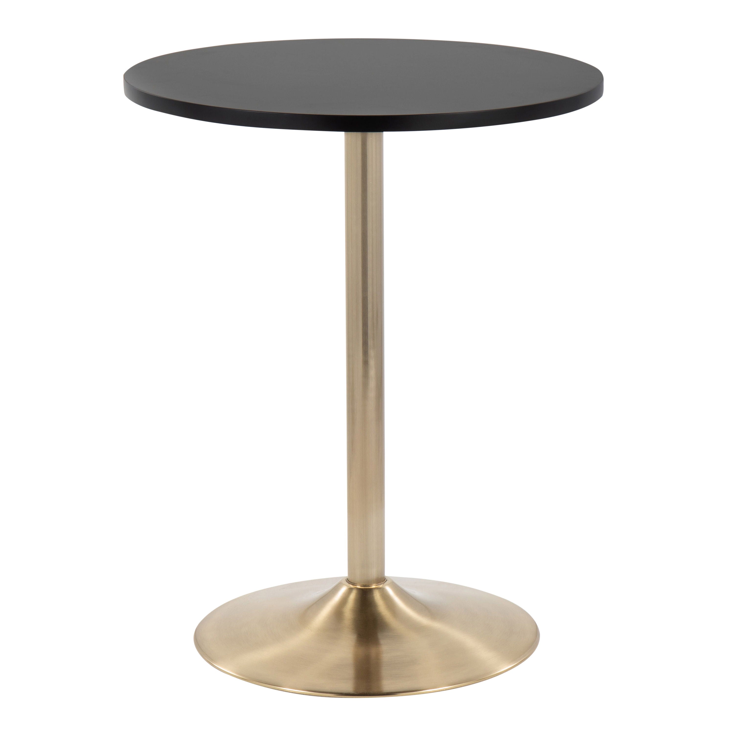 Pebble - Contemporary &amp; Glam Adjustable Dining / Bar Table