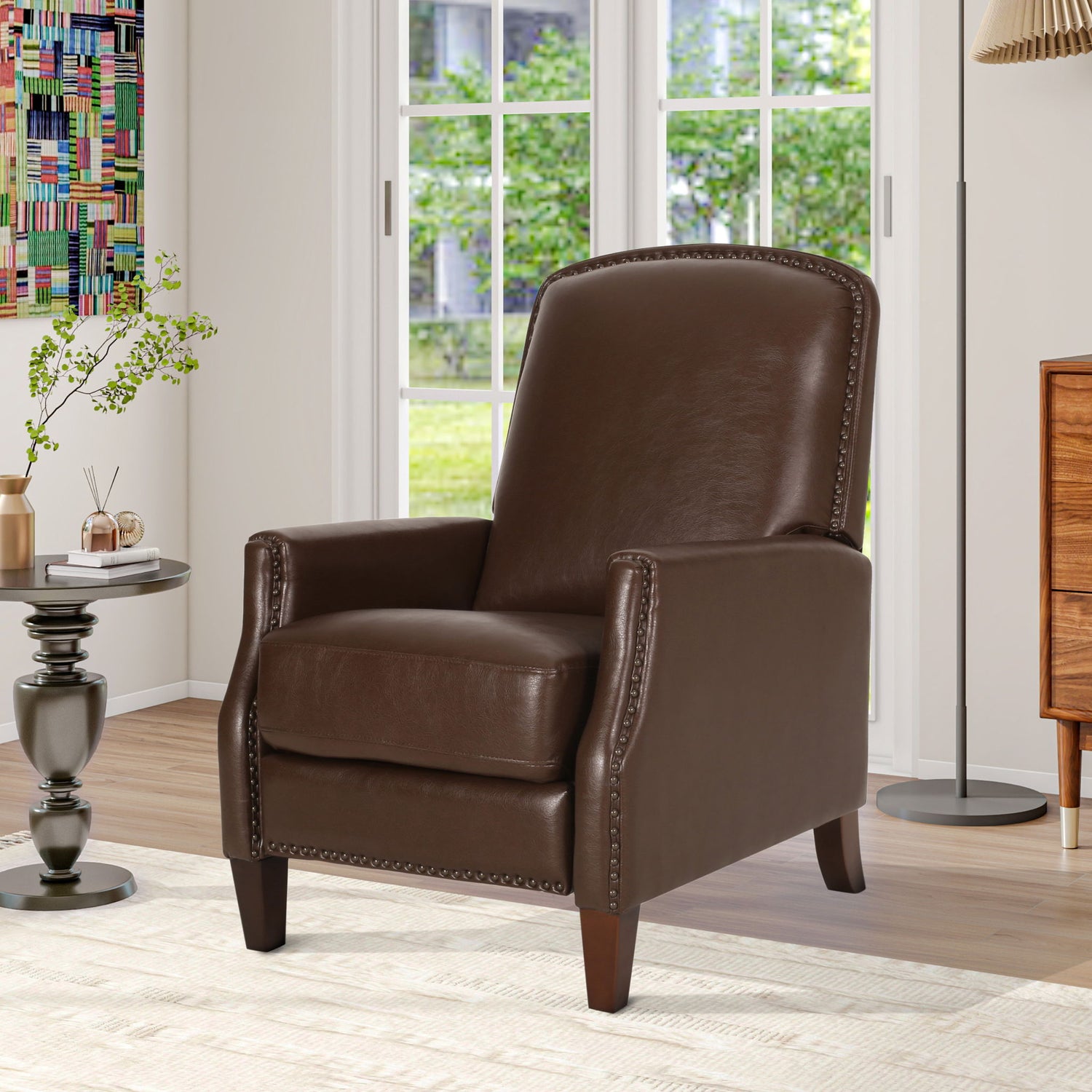 Recliner Chair With Rivets