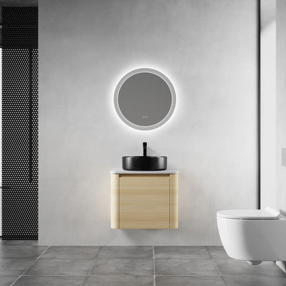 Mounted Bathroom Vanity &amp; Art Sink &amp; 2 Soft Close Doors