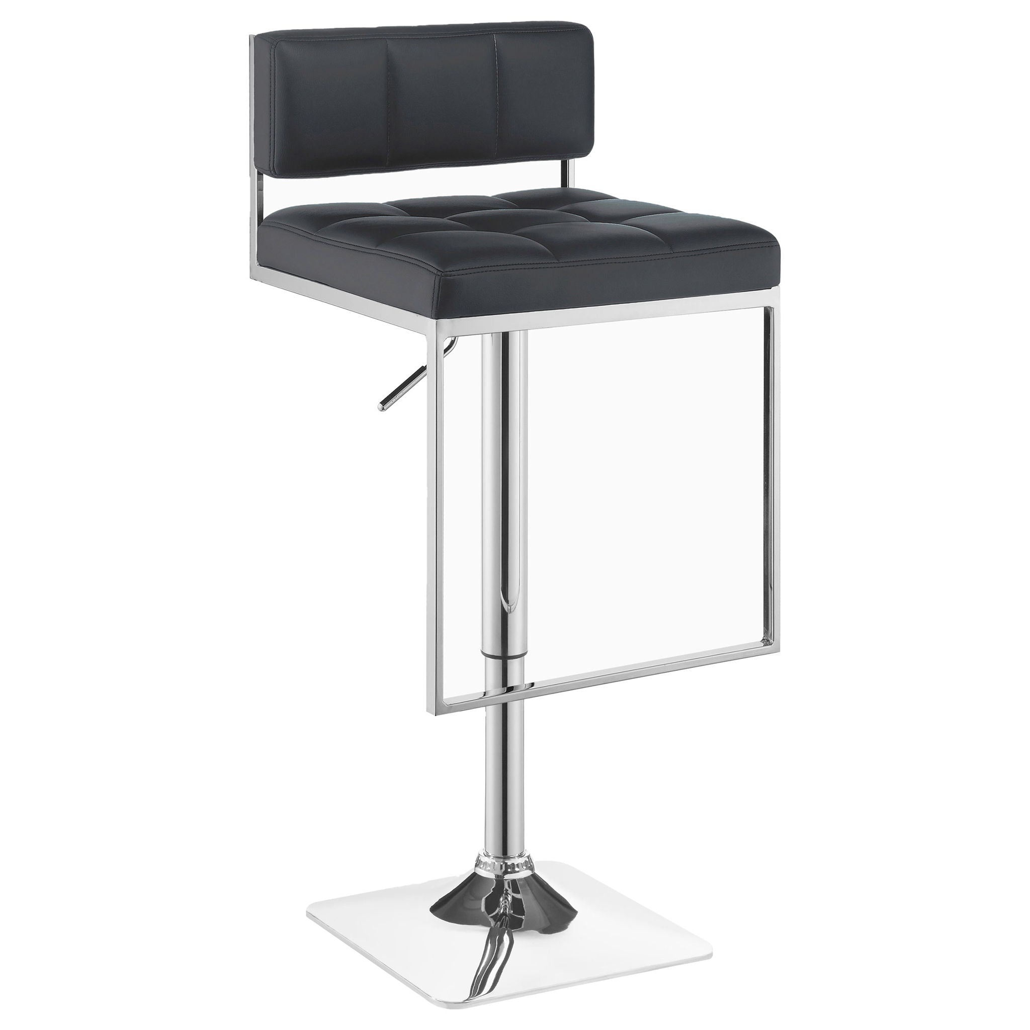 Adjustable Bar Stool, Height-Adjustable For Modern Dining Spaces