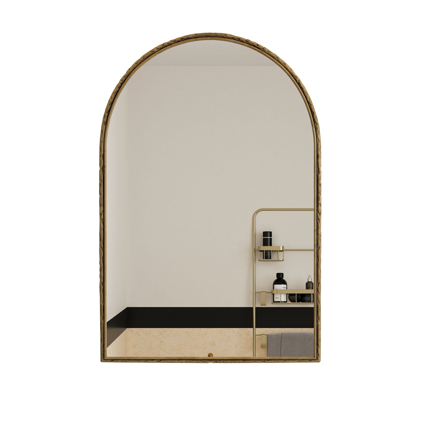 Arched Mirror With Shatterproof Glass