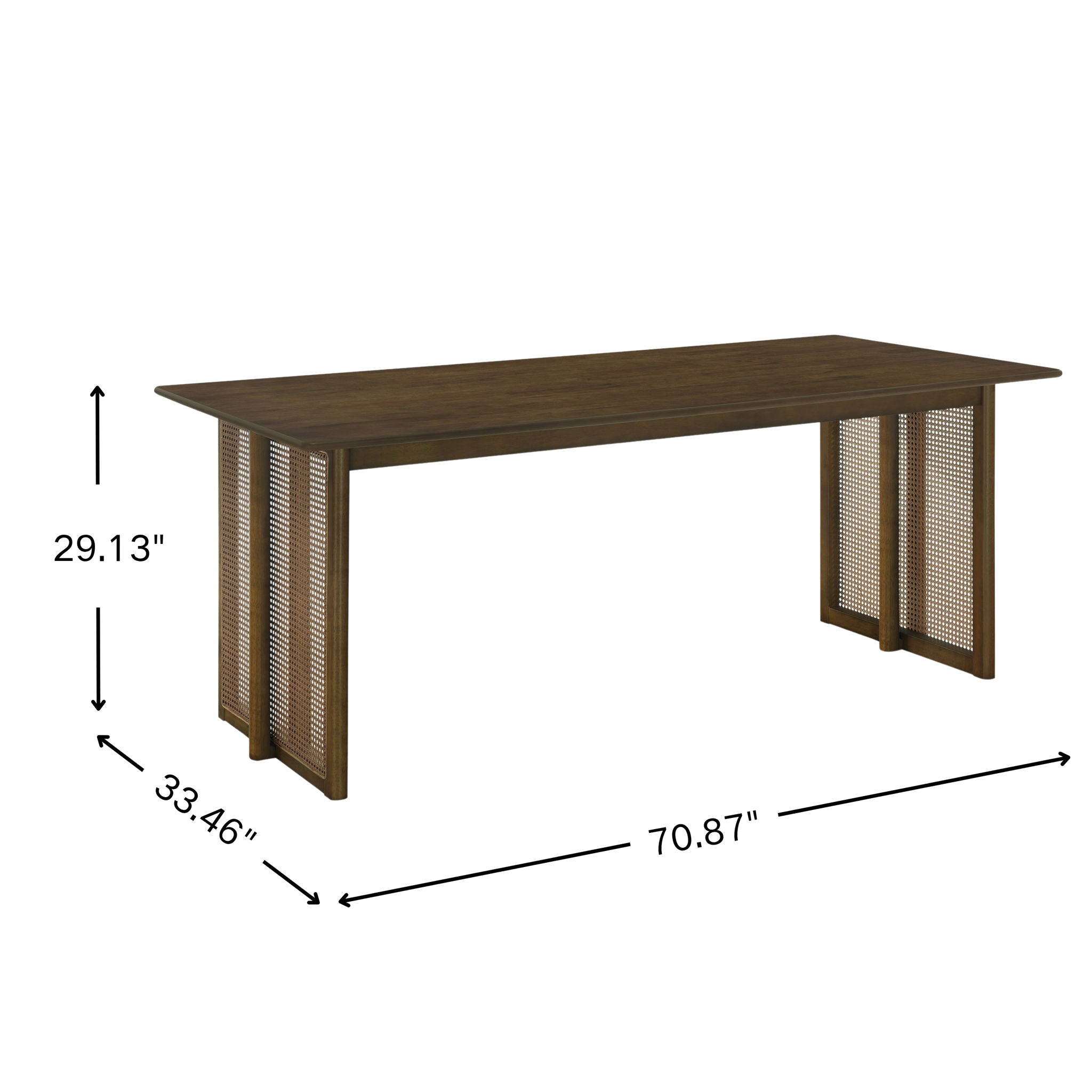 Dining Set, 1 Table &amp; 2 Benches