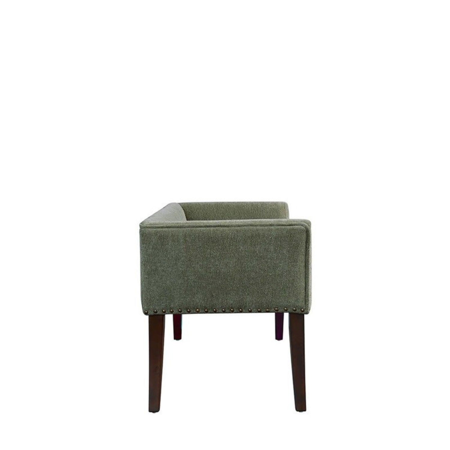 Elegant Design Bench Upholstery, Solid Wood Frame