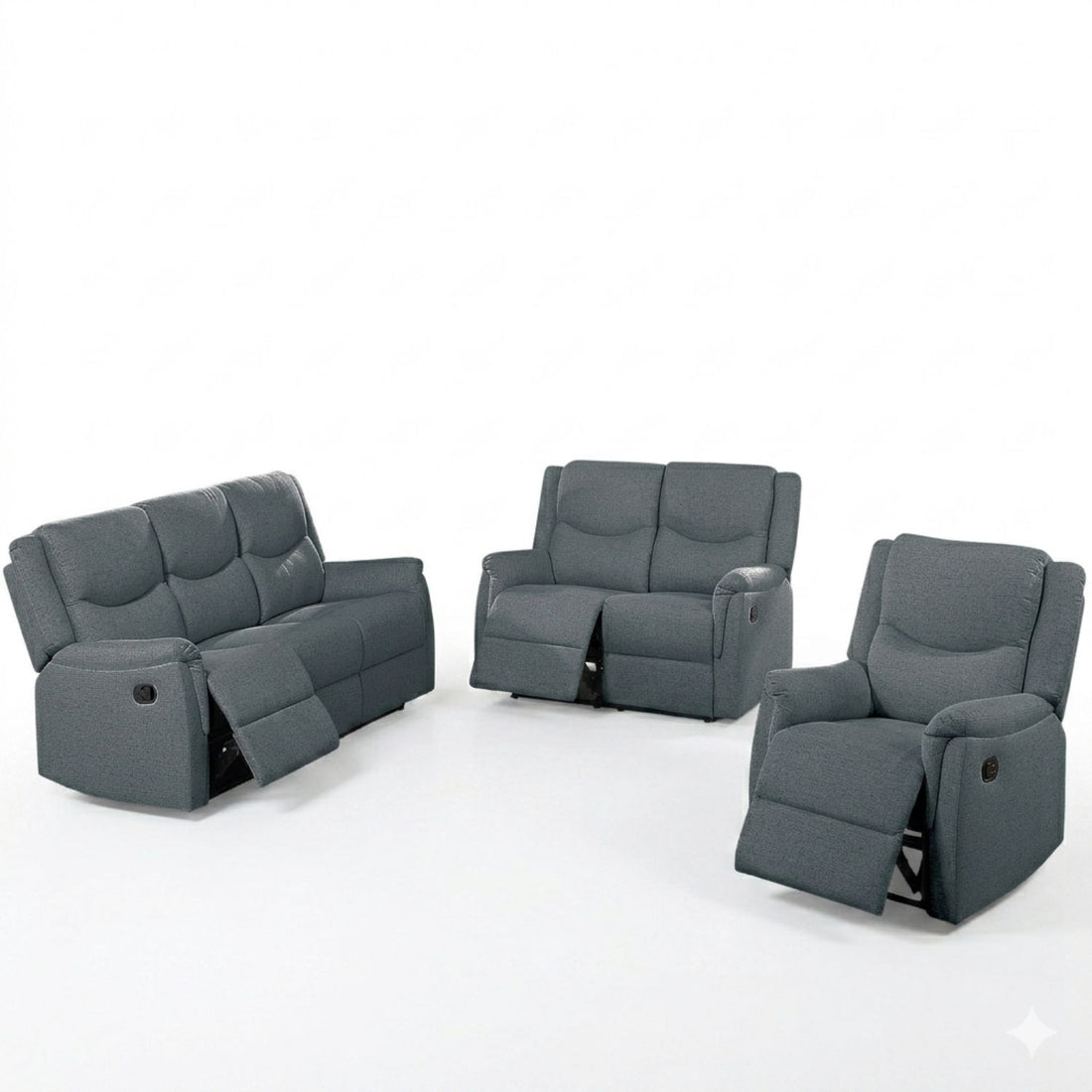 Modern Style Living Room Set, Manual Motion