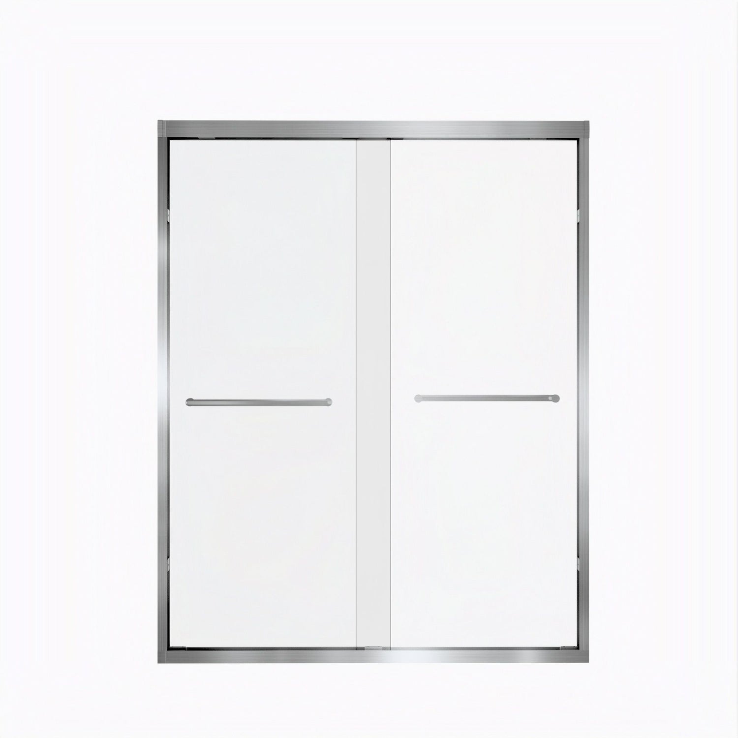 Double Sliding Shower Door With Explosion Proof Film