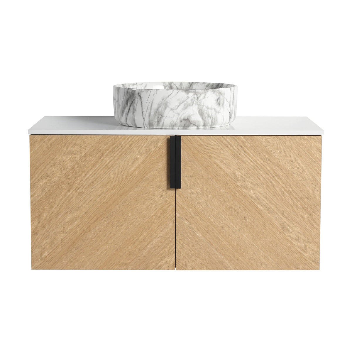 Wall Mounted Design Bathroom Vanity &amp; Art Sink