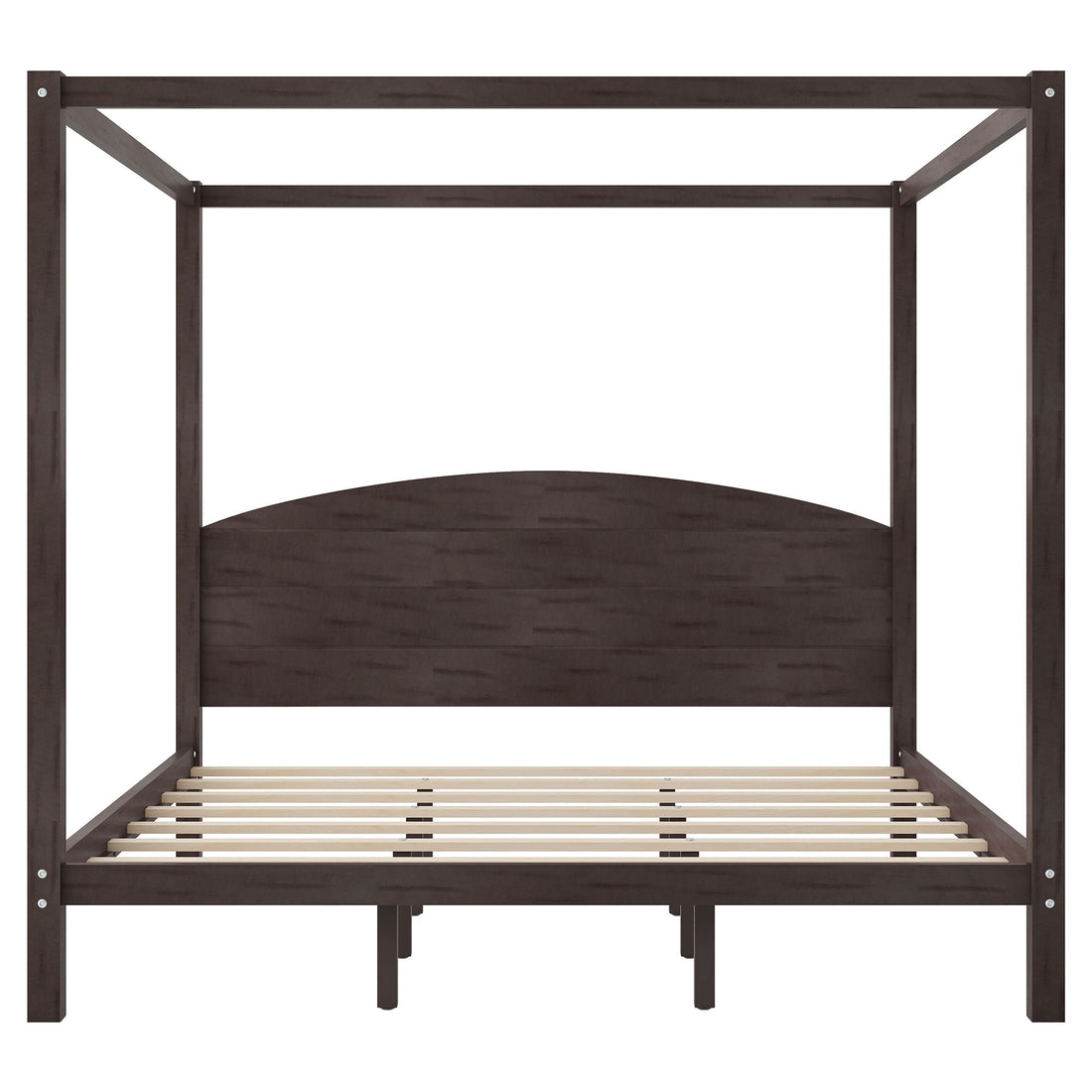 anopy Platform Bed With Headboard And Support Legs