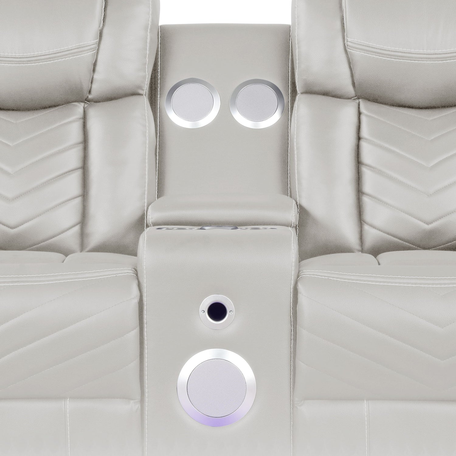 Challenger - LED Power Recliner Loveseat
