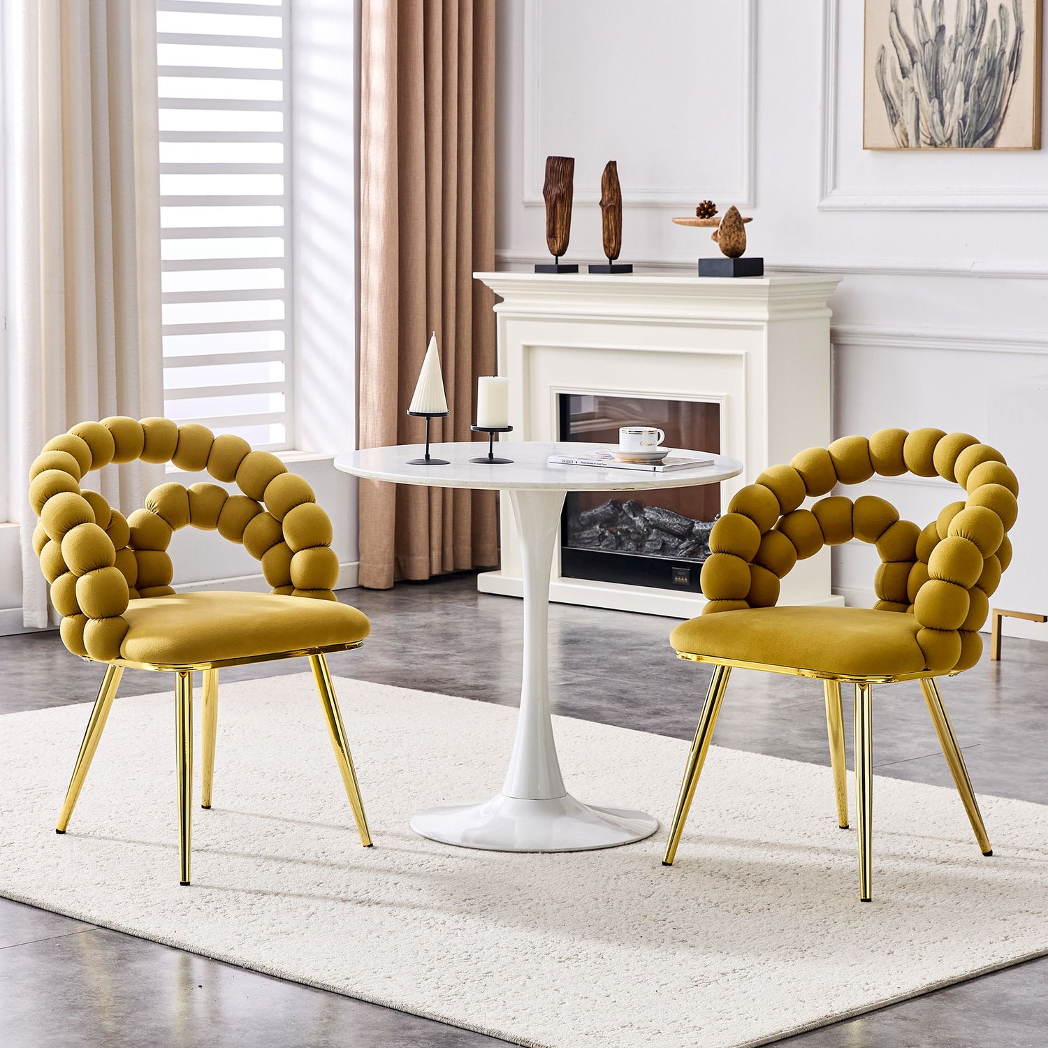 Puffy Bubble, Ball Chain Chairs For Dining Room