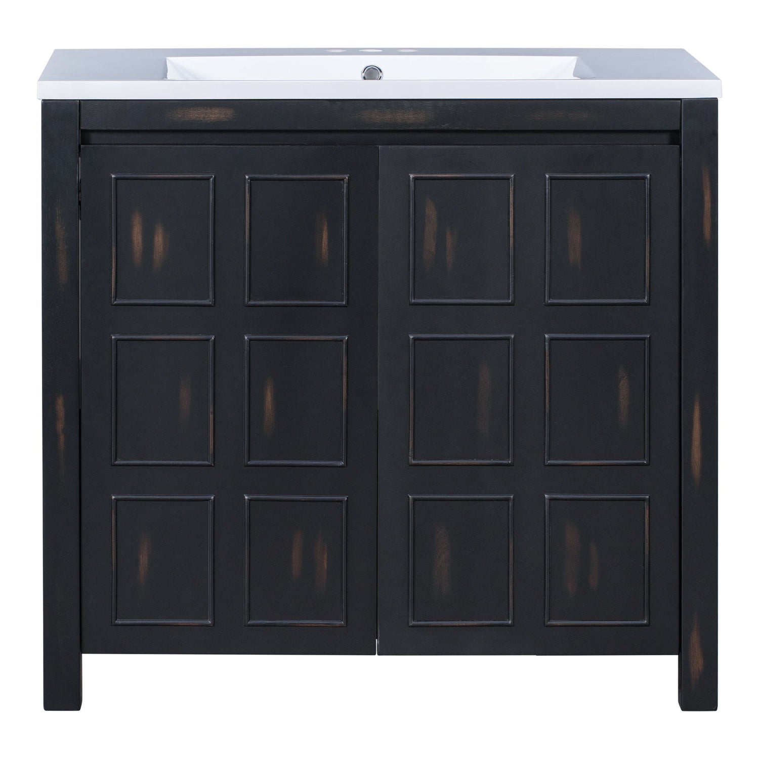 Bathroom Vanity Organizer With Sink, Combo Cabinet Set, Bathroom Storage Cabinet