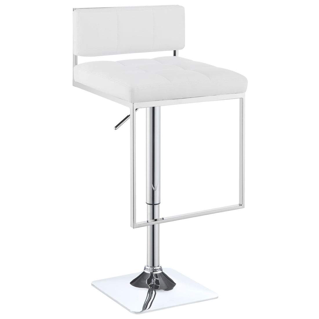 Alameda - Adjustable Bar Stool - White