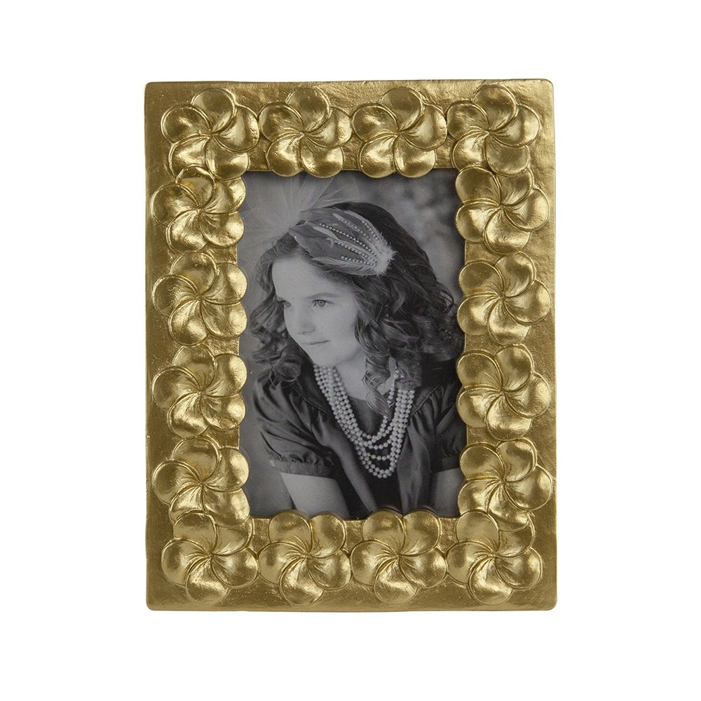 Vintage Photo Frame &amp; Flower Design