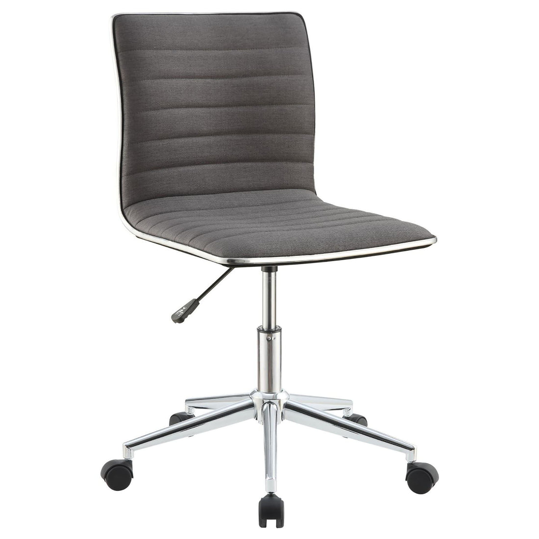 Armless Office Chair, Adjustable Height