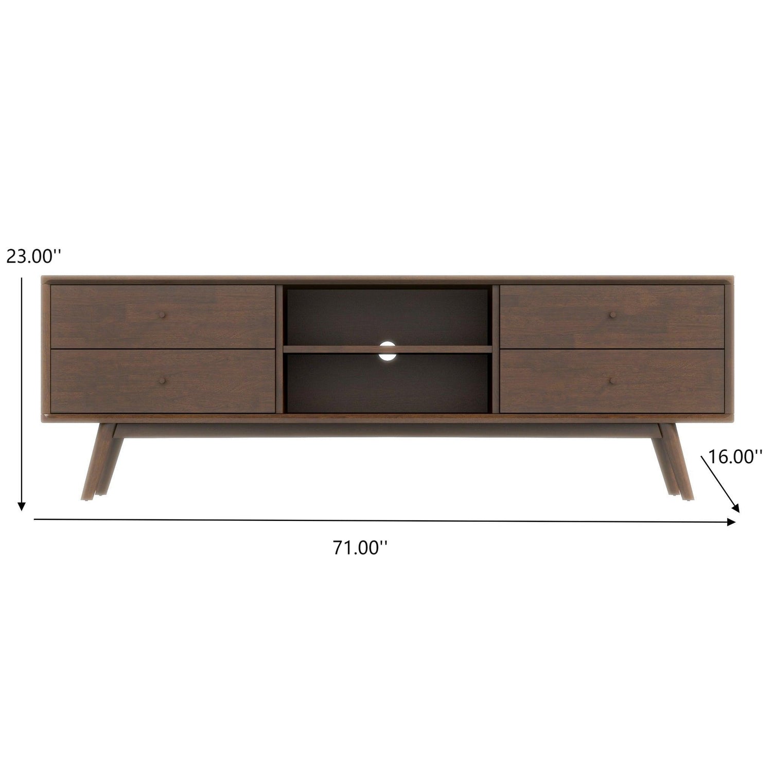 Caroline - Modern TV Stand Up To 72&quot;