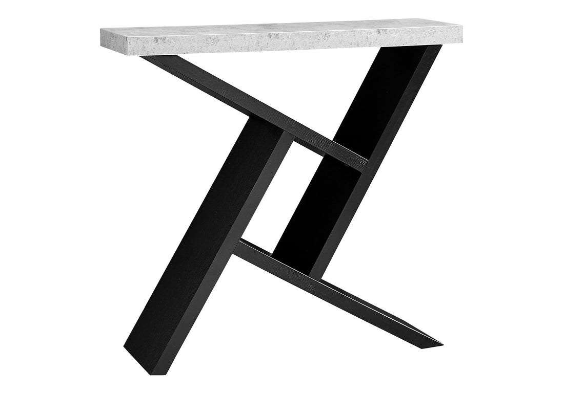 Accent Console Table For Entryway, Spacious Table Top, Contemporary &amp; Modern