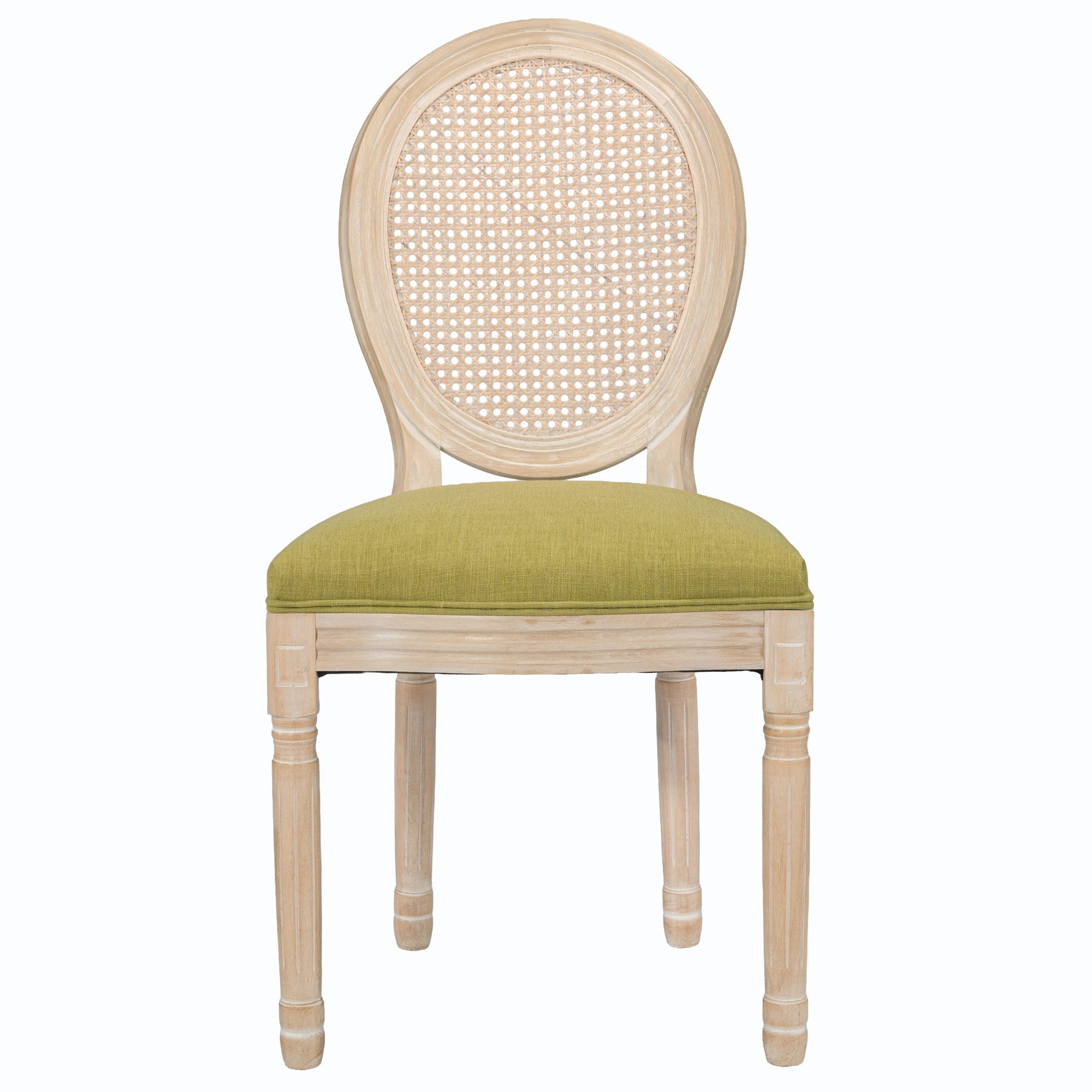 French Country Dining Chairs &amp; Round Back (Set of 2)