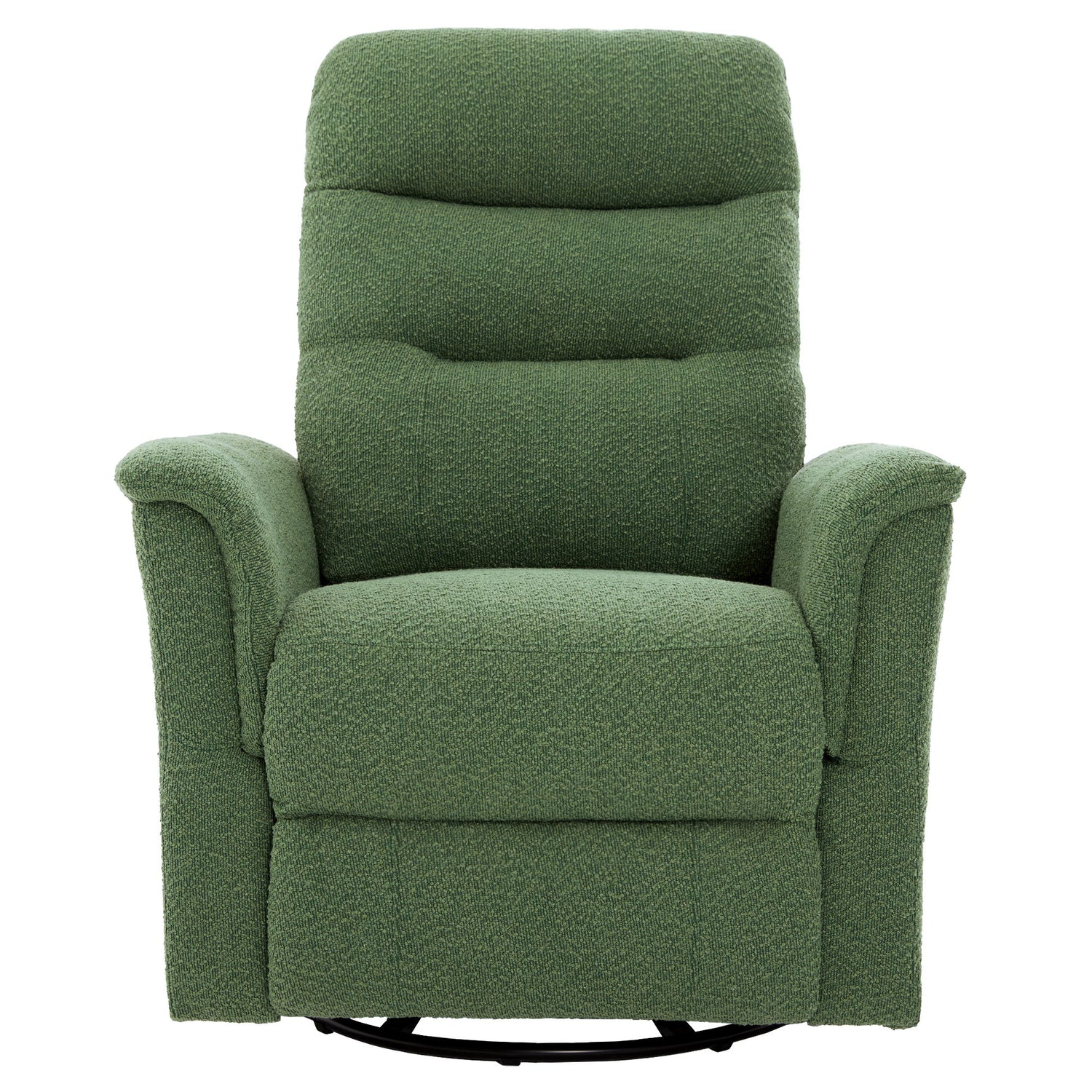 Manual Recliner Chair With 8 Point Massage And Swivel Function