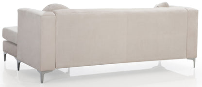 Pompano - Micro Suede Sofa Chaise