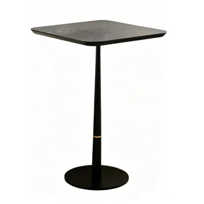 Modern Square Coffee Table And Computer Desk - Black / Gold